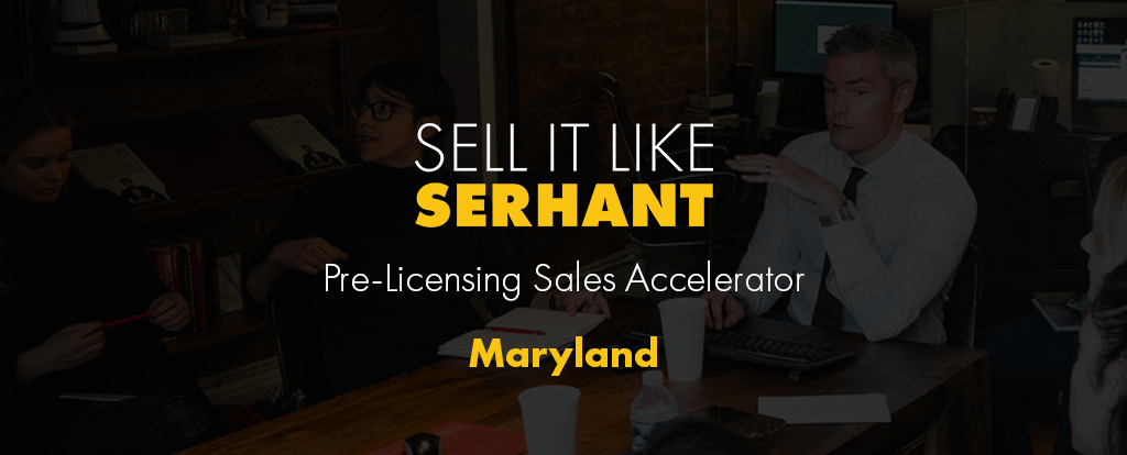 sell it like serhant pre licensing sales accelerator maryland get your real estate license in md