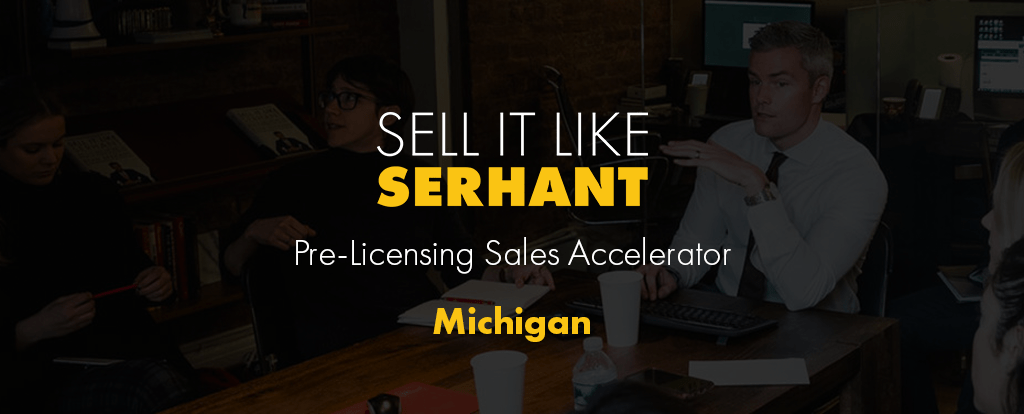 sell it like serhant pre licensing sales accelerator michigan how to get your real estate license in MI