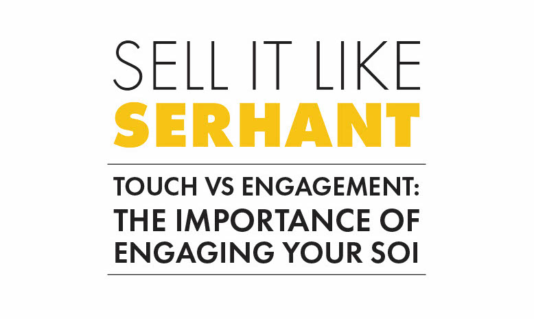 touch vs engagement the importance of engaging your sphere of influence guide